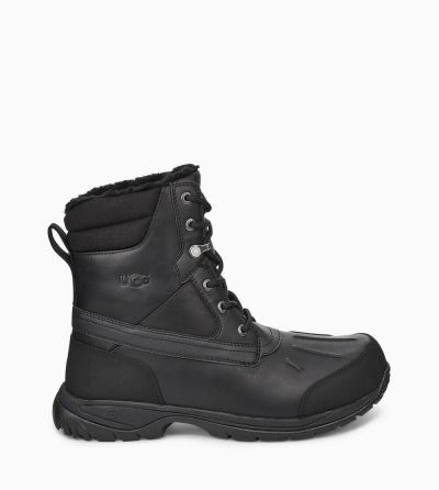 UGG Felton Mens Boots Black - AU 68EP